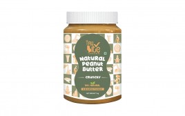 Trubite Natural Peanut Butter Crunchy Unsweetened  Plastic Jar  1 kilogram